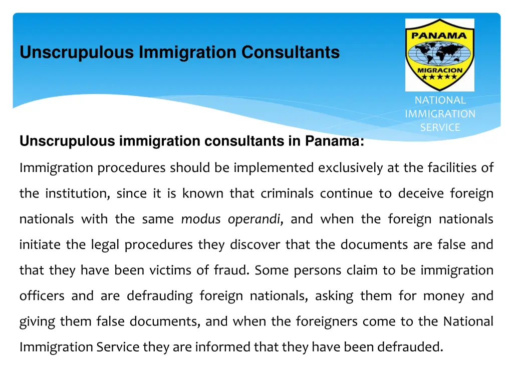 unscrupulous immigration consultants 9
