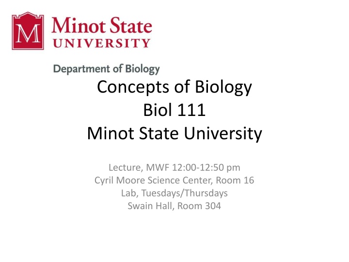 concepts of biology biol 111 minot state