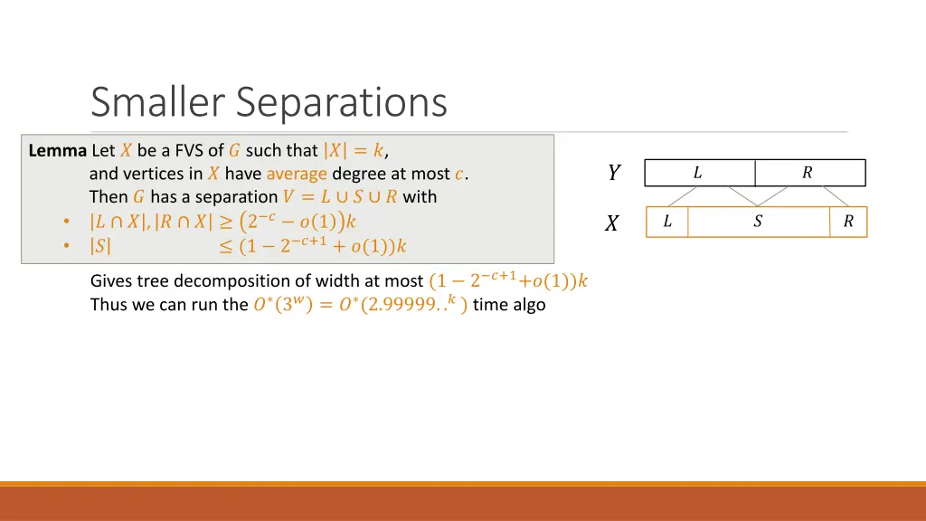 smaller separations 2