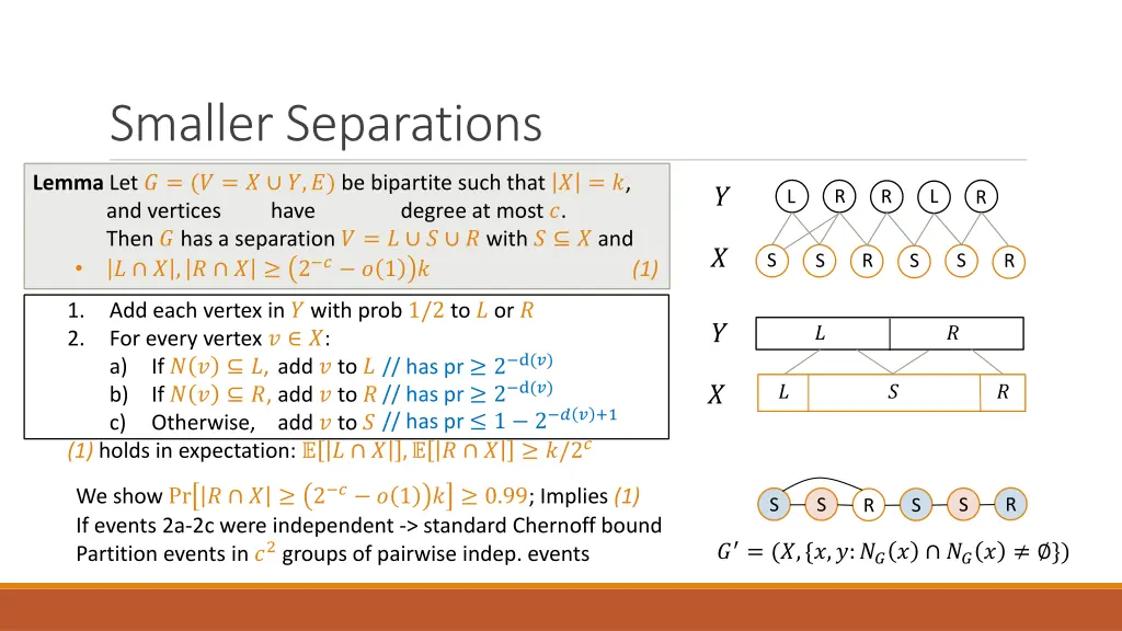 smaller separations