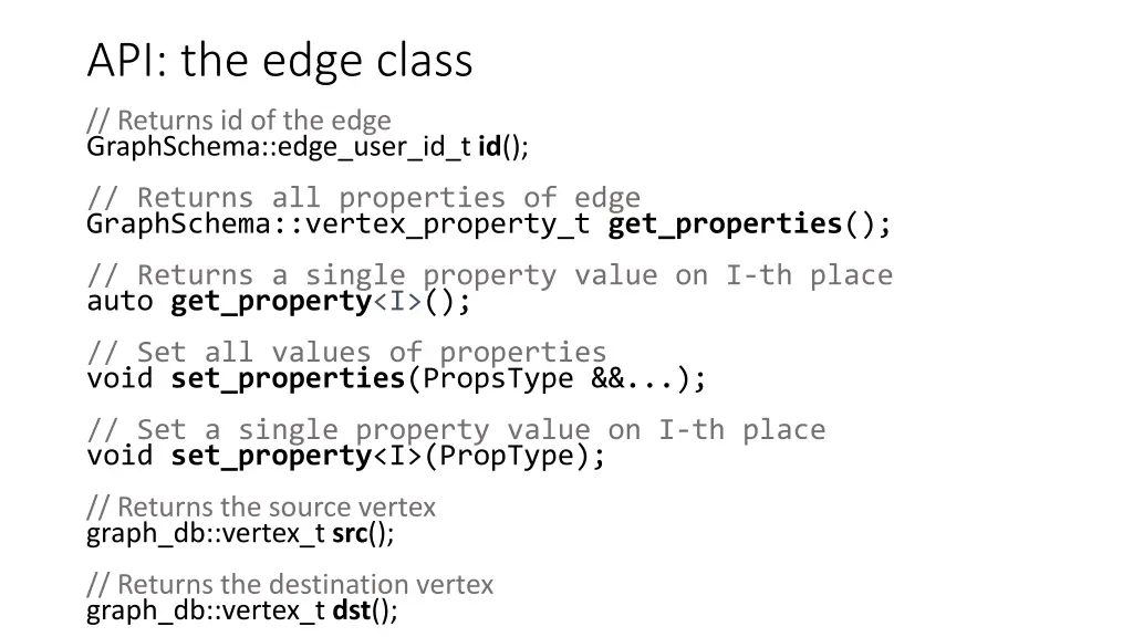 api the edge class