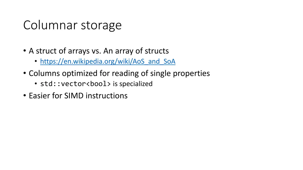 columnar storage 1