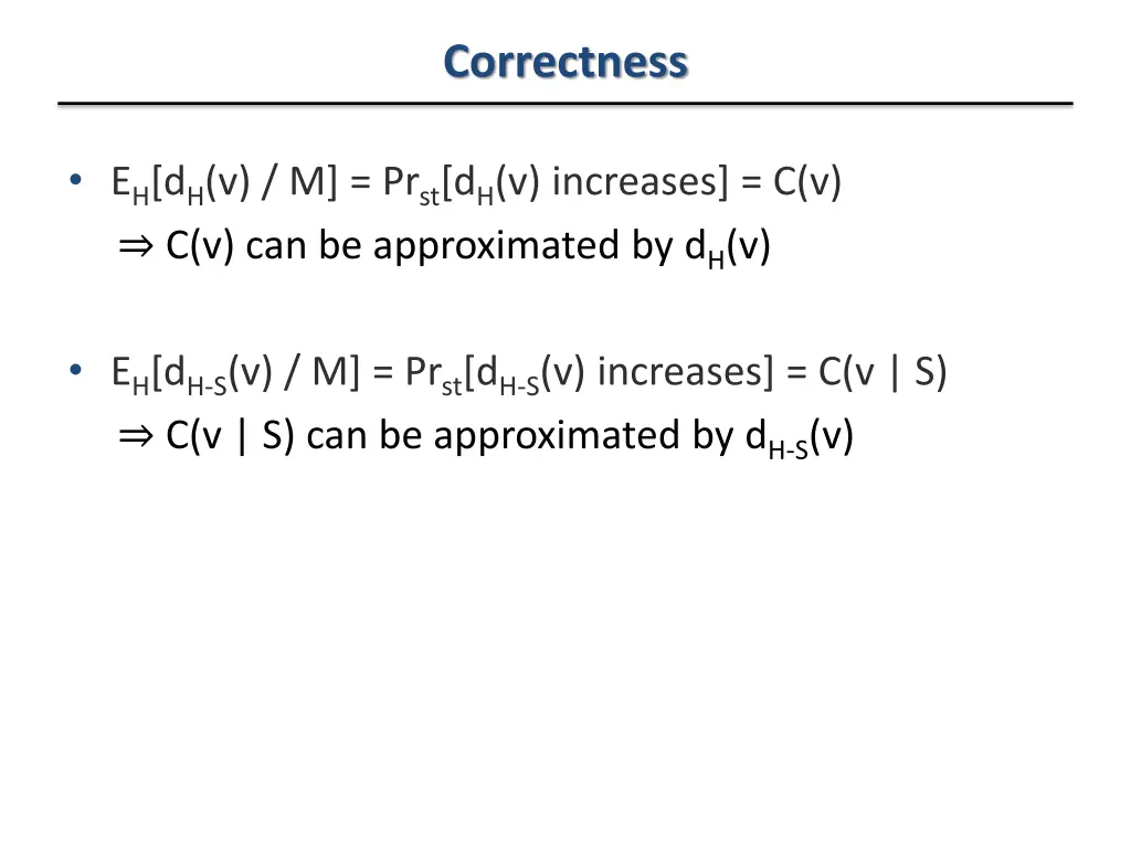 correctness