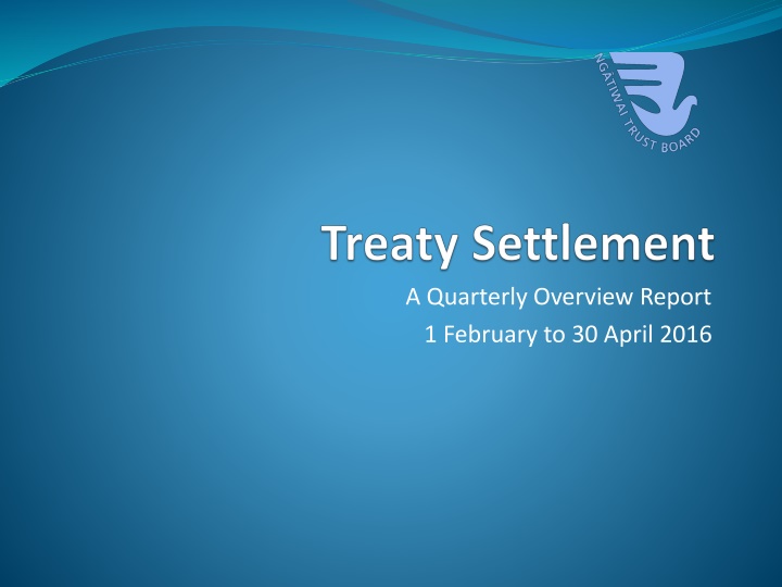a quarterly overview report 1 february