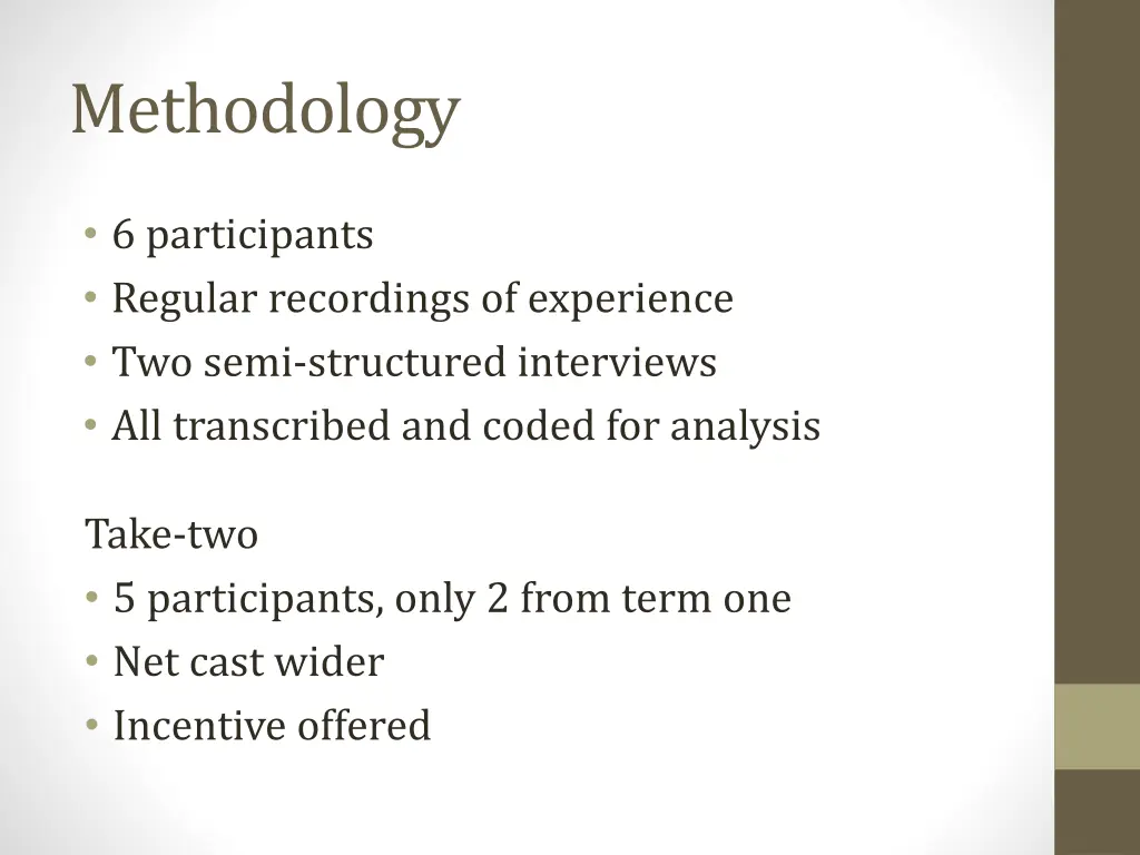 methodology