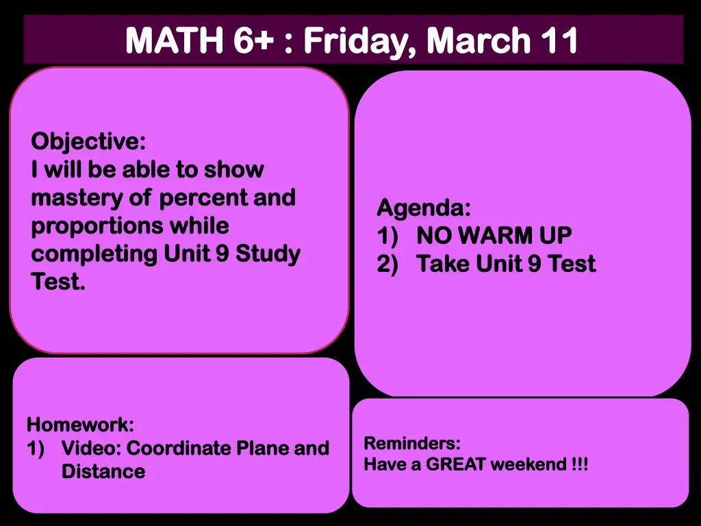 math 6 friday march 11 math 6 friday march 11 1