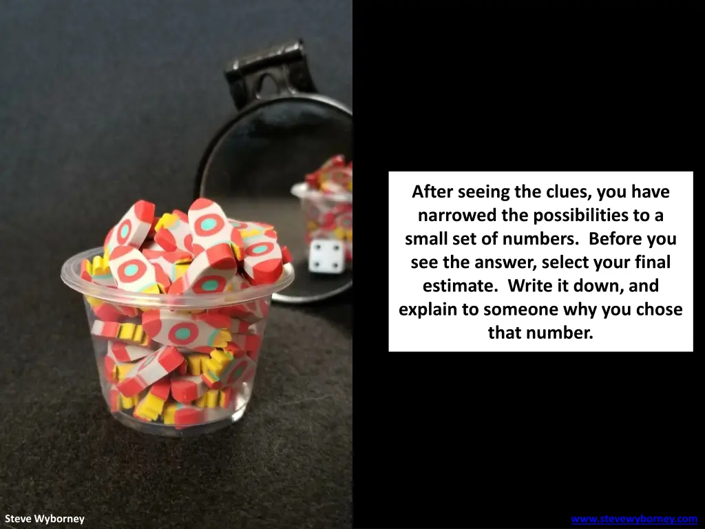 after seeing the clues you have narrowed 1