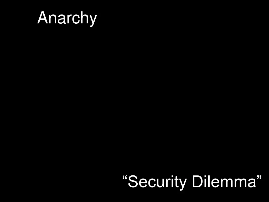 anarchy