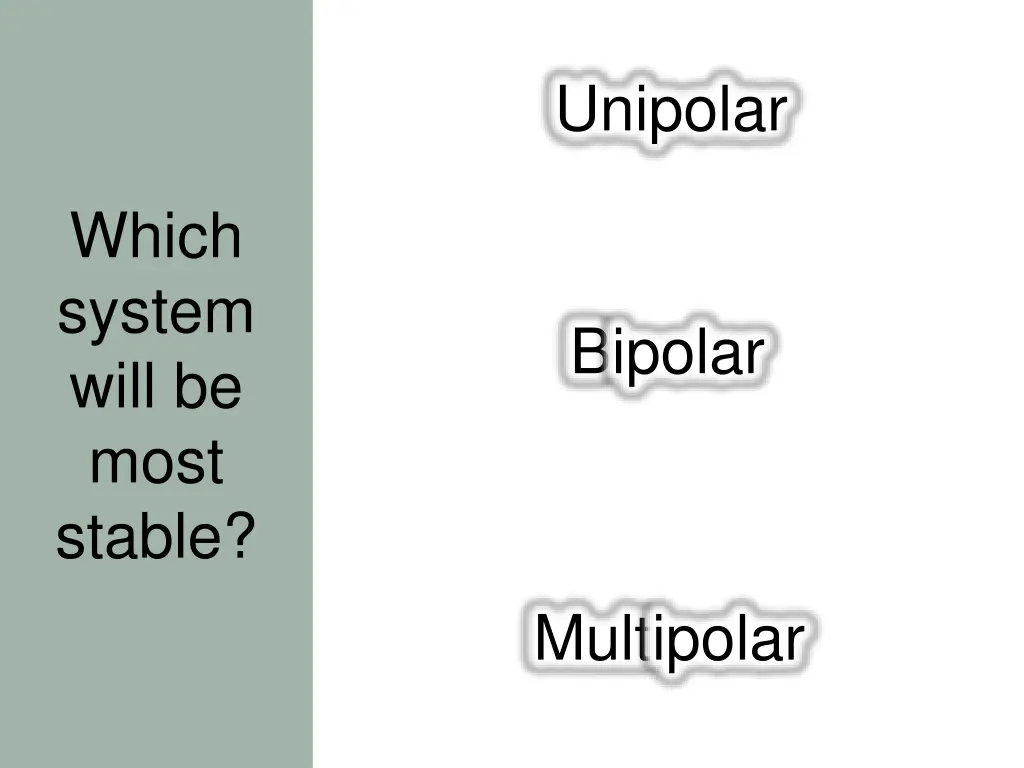unipolar
