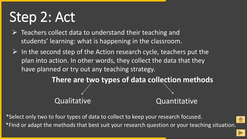 step 2 act step 2 act teachers collect data