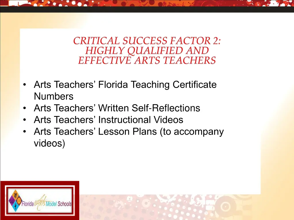 arts teachers florida teaching certificate