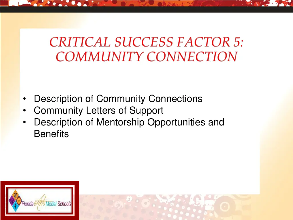 description of community connections community