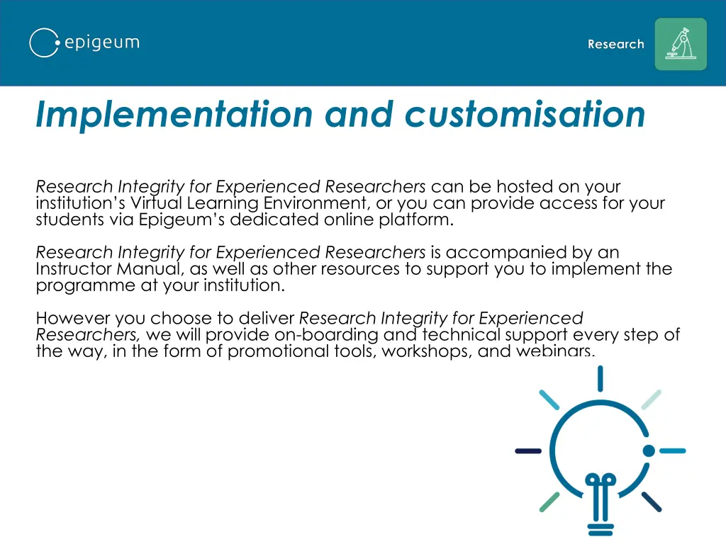 implementation and customisation