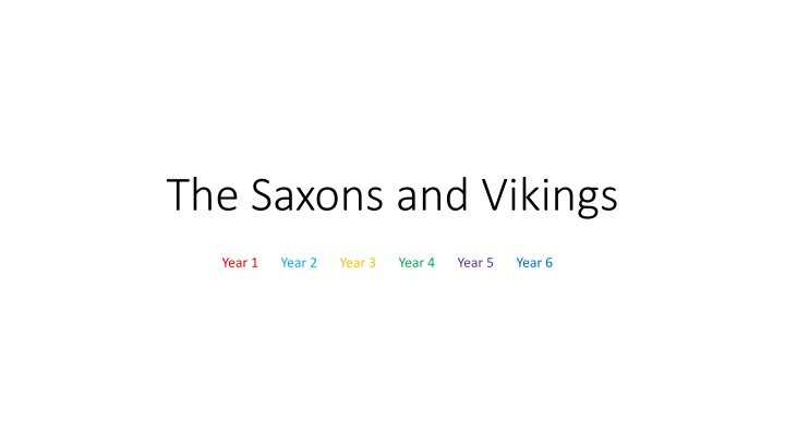the saxons and vikings