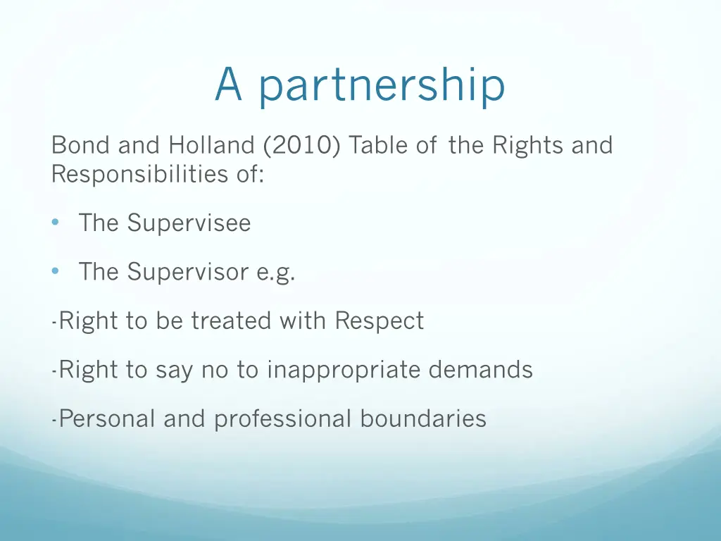 a partnership