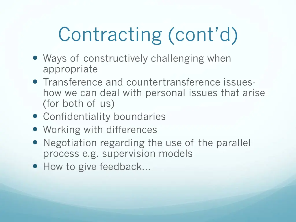 contracting cont d 1