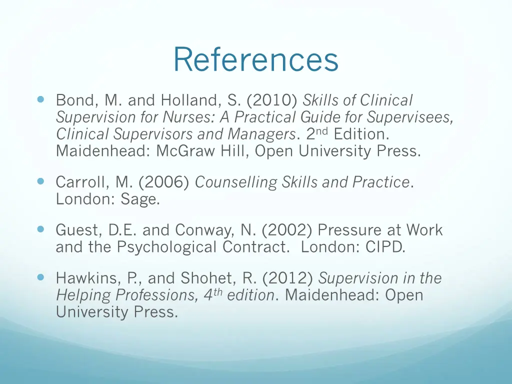references