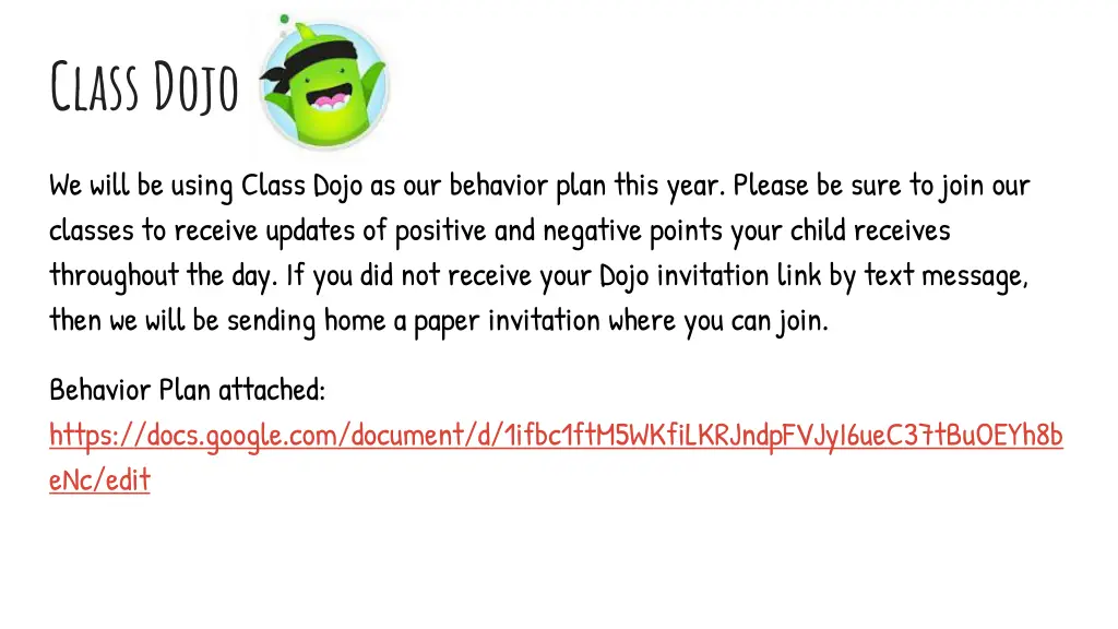 class dojo