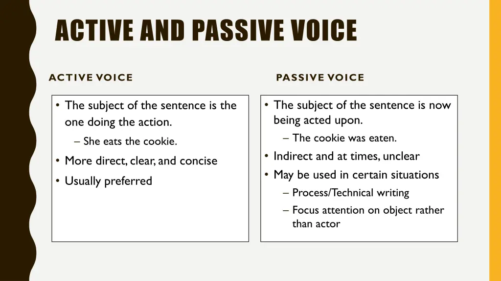 active and passive voice 1