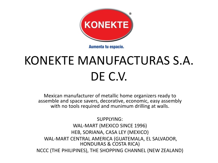 konekte manufacturas s a de c v