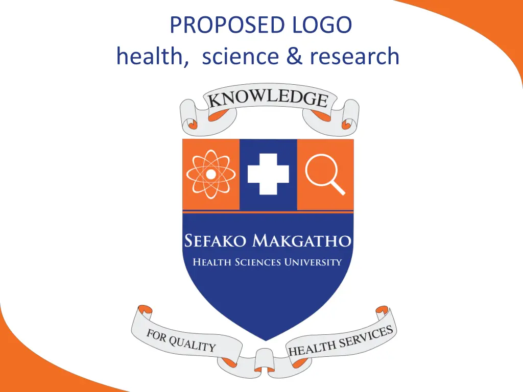 proposed logo health science research