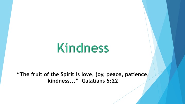 the fruit of the spirit is love joy peace