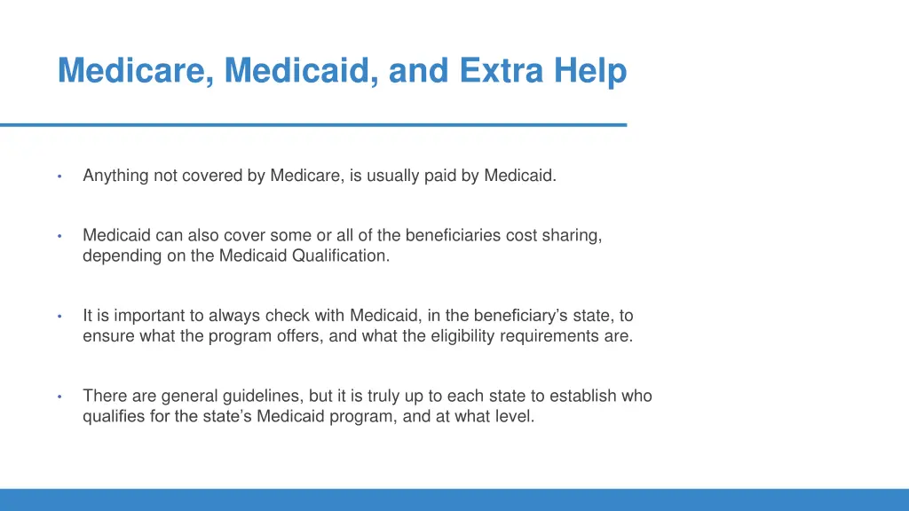 medicare medicaid and extra help 1