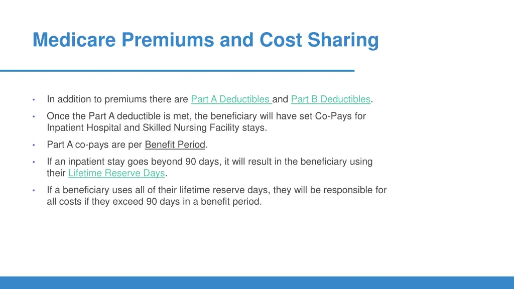 medicare premiums and cost sharing 2