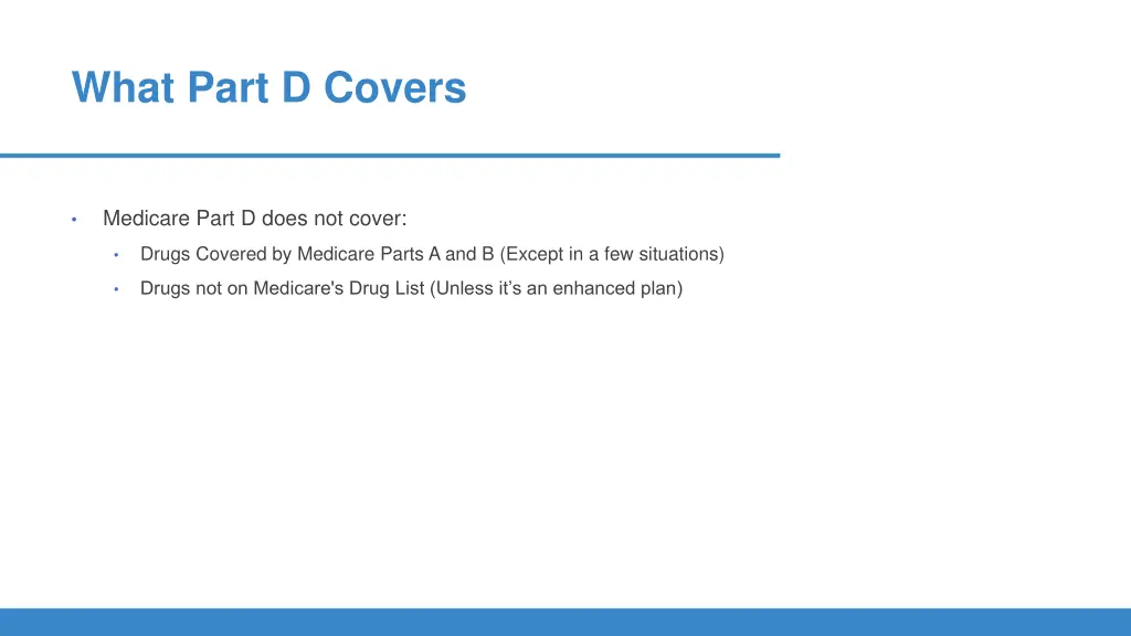 what part d covers 2