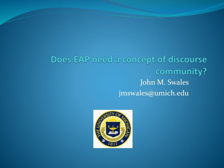 john m swales jmswales@umich edu