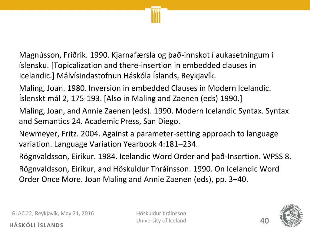 magn sson fri rik 1990 kjarnaf rsla og a innskot