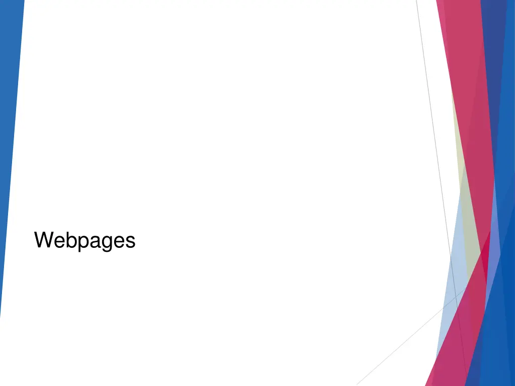webpages
