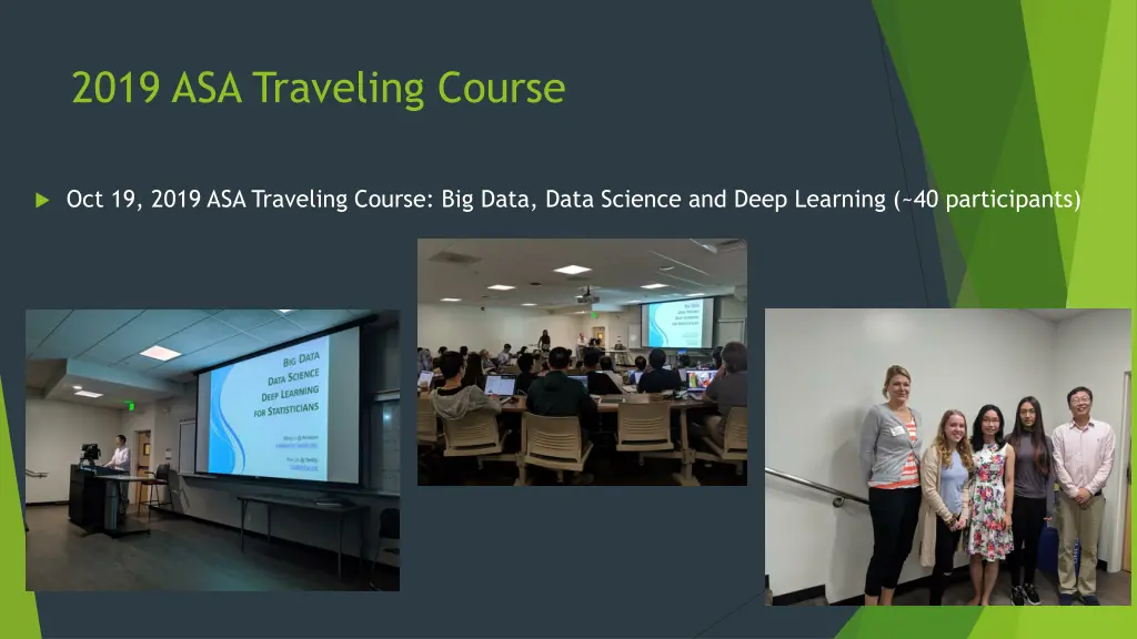 2019 asa traveling course