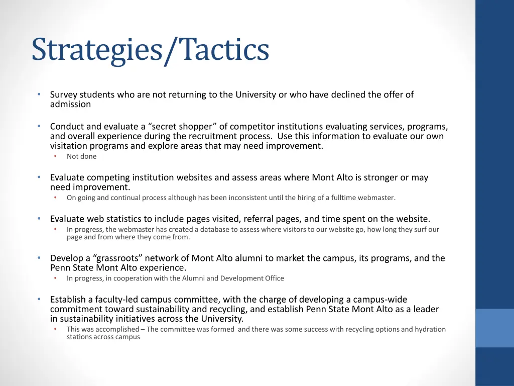 strategies tactics 1
