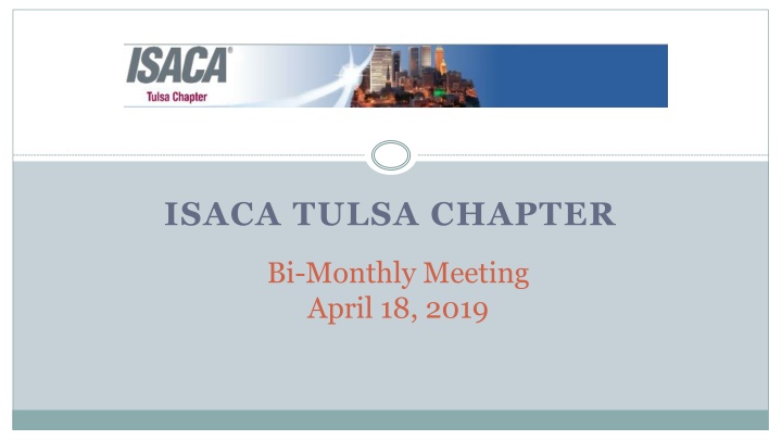 isaca tulsa chapter
