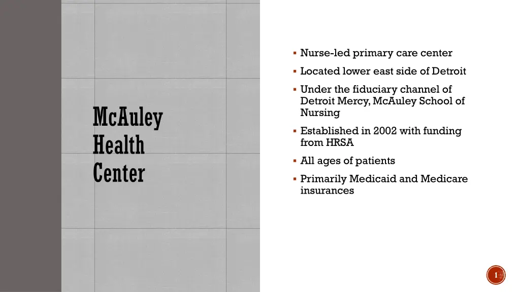 nurse led primary care center