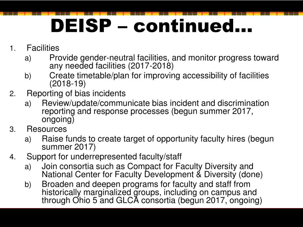 deisp continued