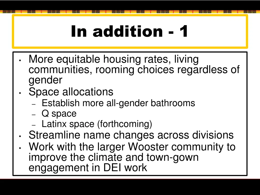in addition 1