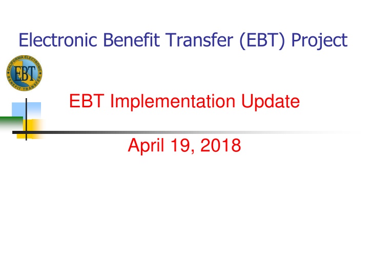 electronic benefit transfer ebt project