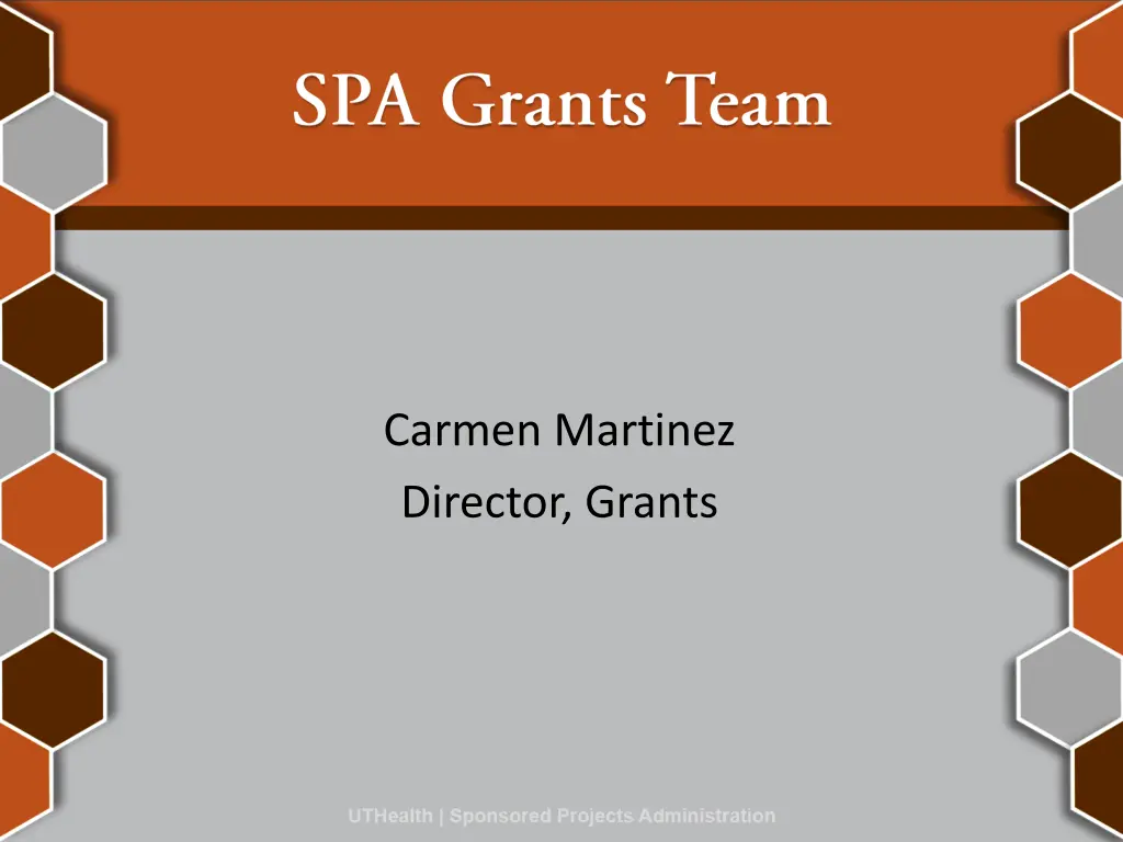 carmen martinez director grants