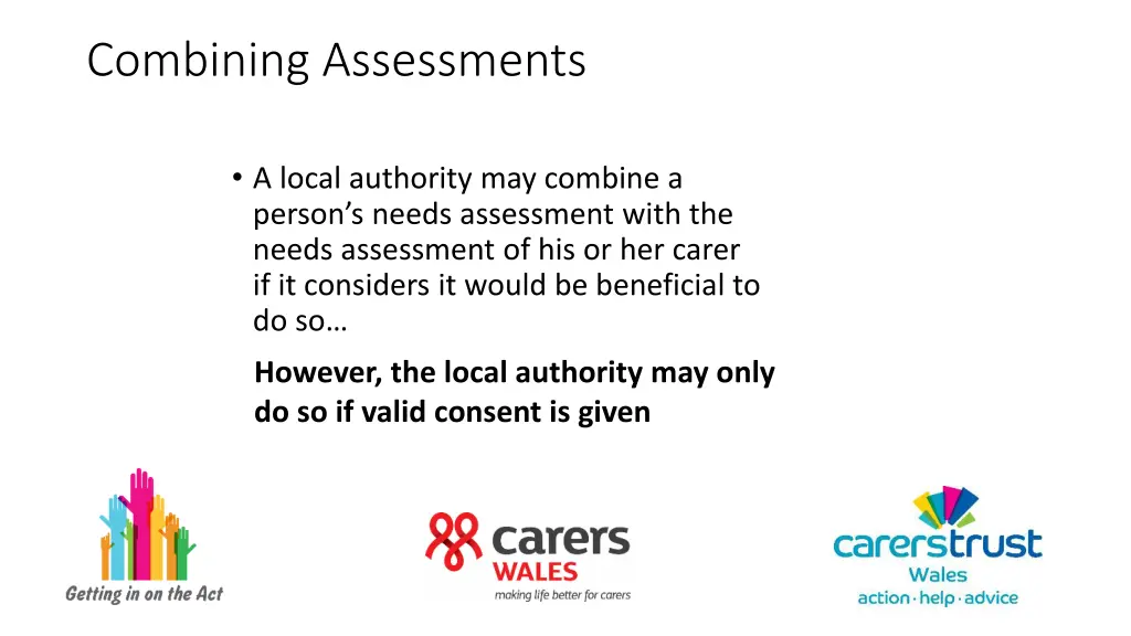 combining assessments