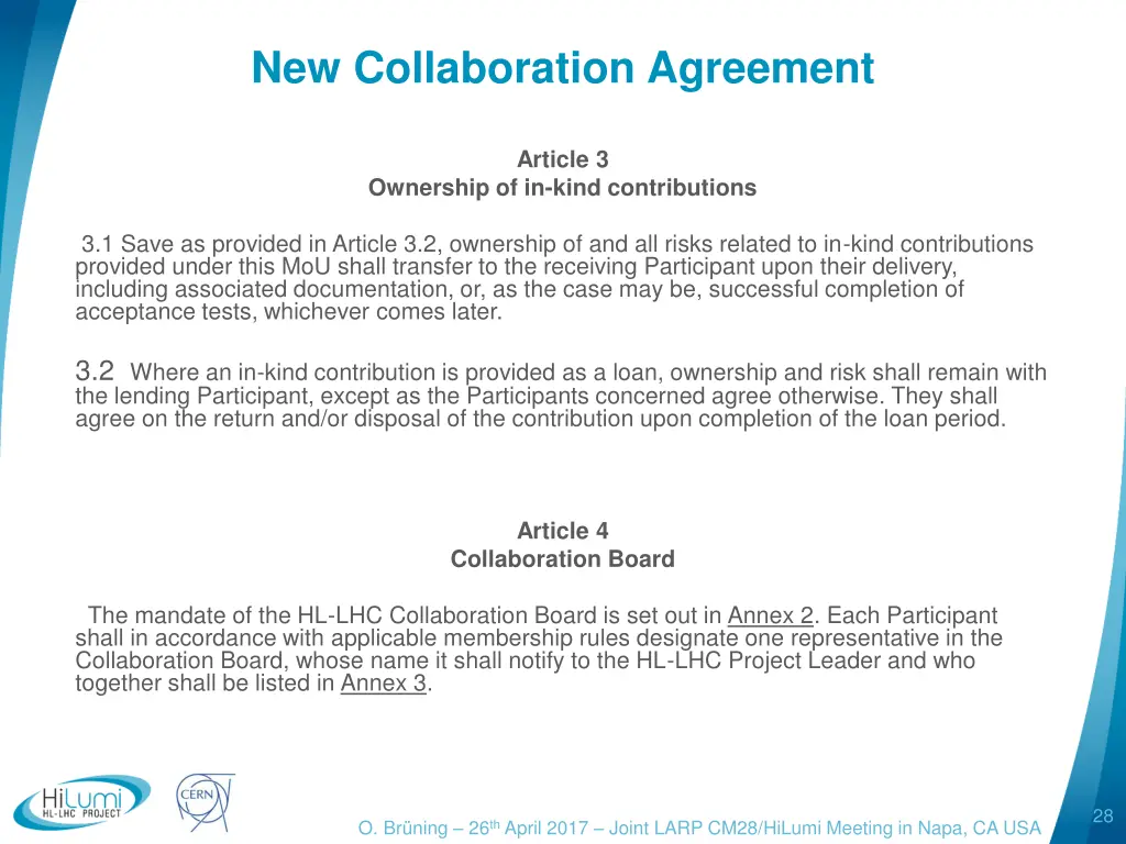new collaboration agreement 2