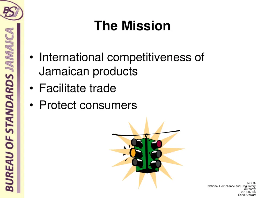 the mission