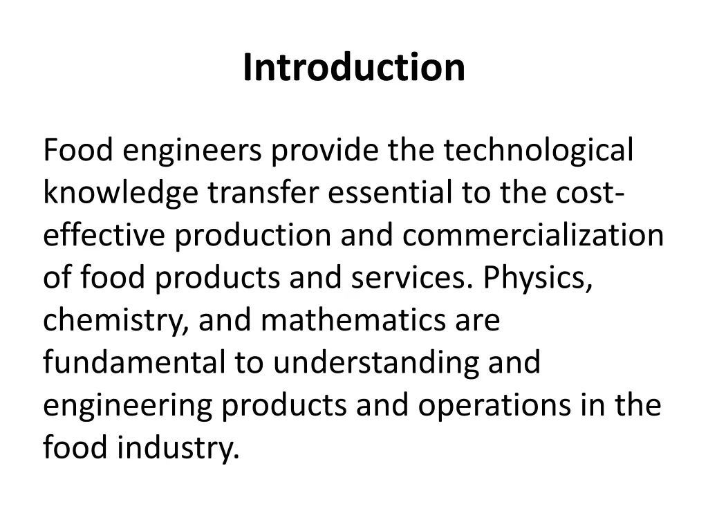 introduction