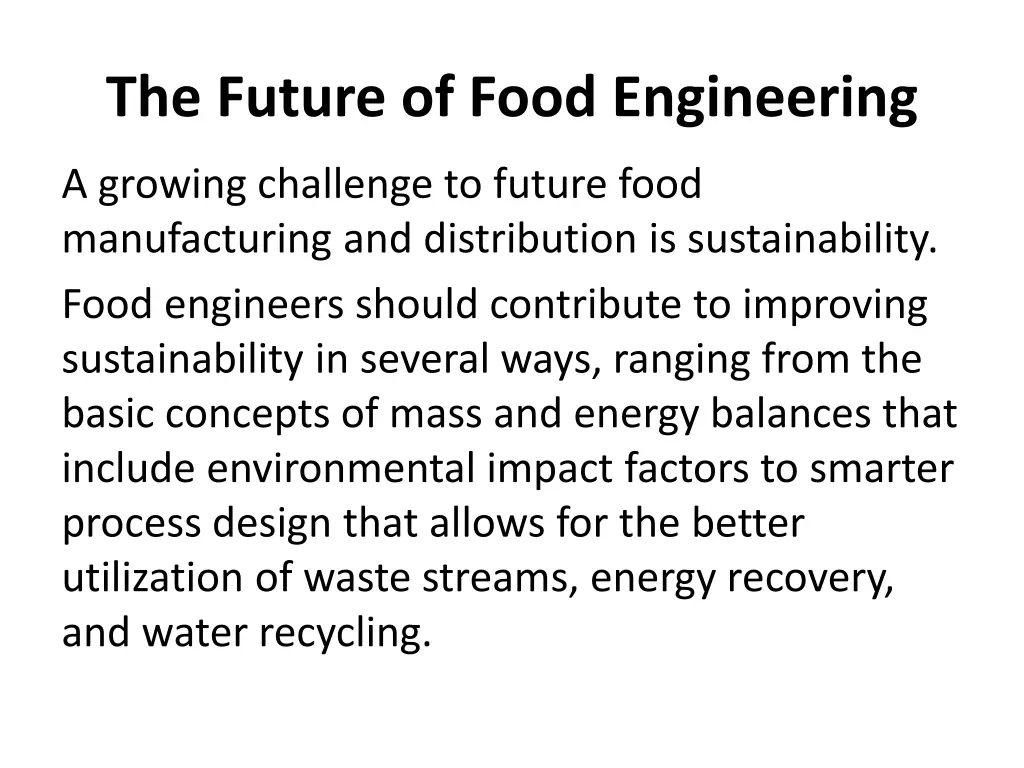 the future of food engineering 4