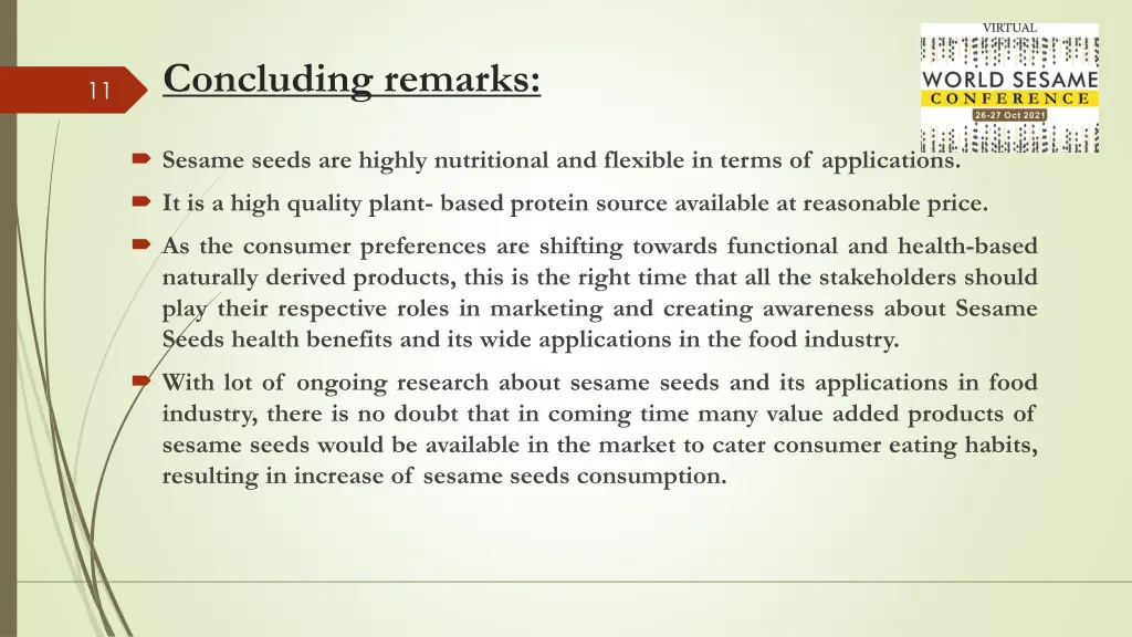 concluding remarks