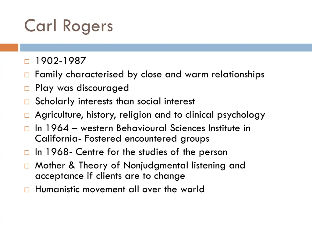 carl rogers