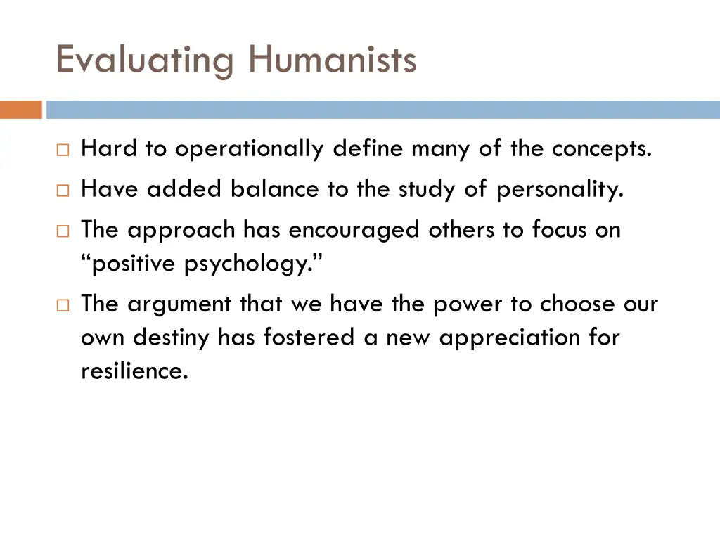 evaluating humanists