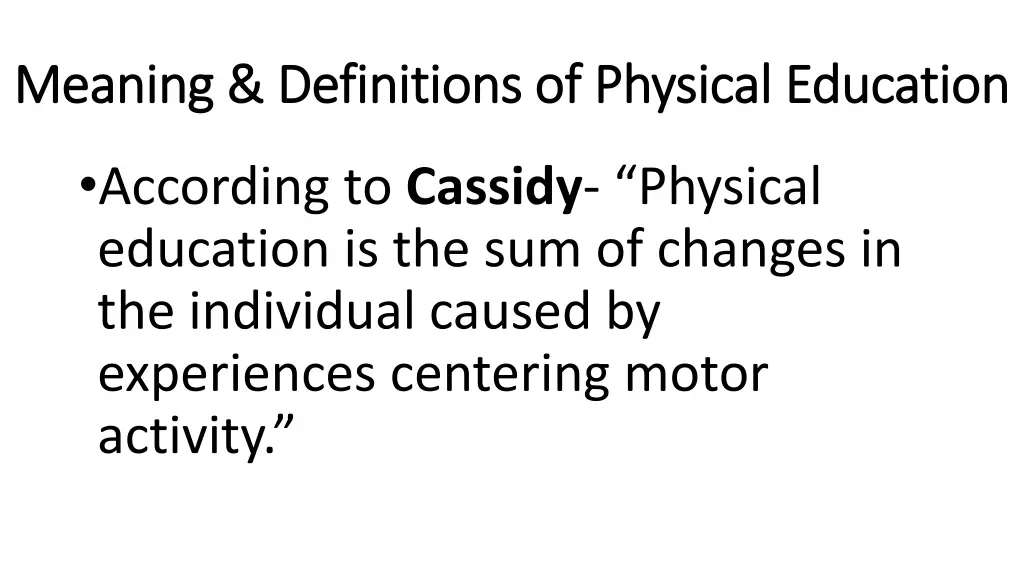 meaning definitions of physical education meaning 2