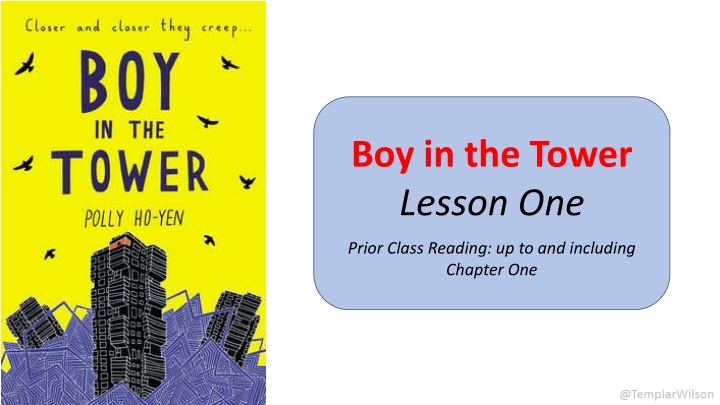 boy in the tower lesson one